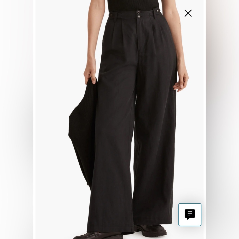 Madewell Harlow Wide Leg Trousers